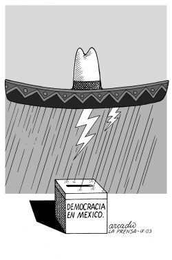 CONVULSAS ELECCIONES MEXICANAS by Arcadio Esquivel