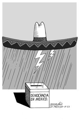 CONVULSAS ELECCIONES MEXICANAS by Arcadio Esquivel