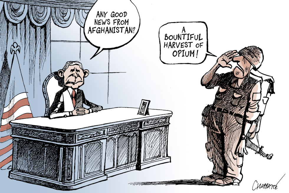  MEANWHILE IN AFGHANISTAN by Patrick Chappatte