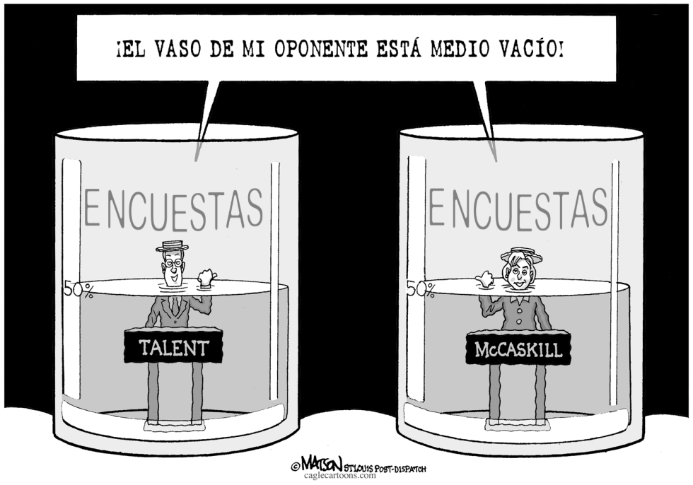  CARRERA AL SENADO DE TALENT Y MCCASKILL EN MISSOURI by RJ Matson