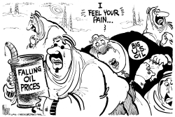 FALLING OIL PRICES by Mike Lane