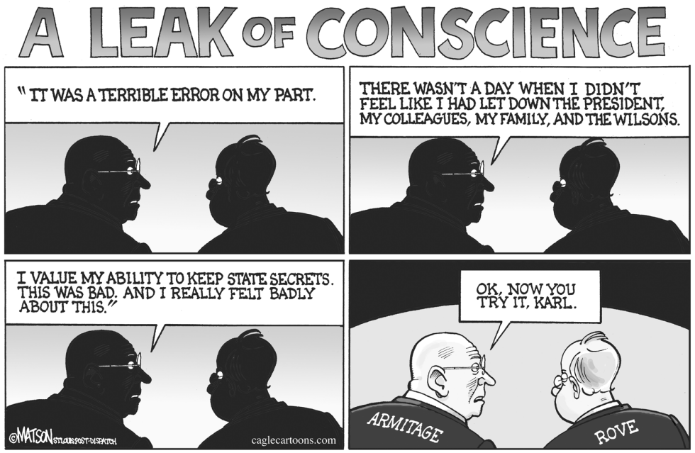  A LEAK OF CONSCIENCE- GRAYSCALE by RJ Matson