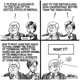 PLEDGE OF ALLEGIANCE TO REPUBLICANS by RJ Matson