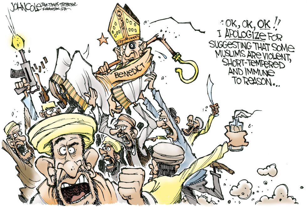  POPE AND MUSLIMS   by John Cole