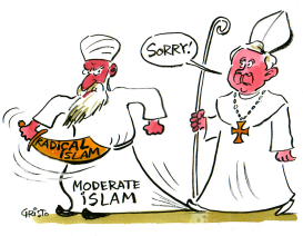 POPE AND ISLAM  by Christo Komarnitski