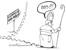 ERRADO CAMINO DE BENEDICTO XVI by Arcadio Esquivel