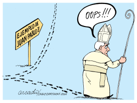 BENEDICTO XVI COL by Arcadio Esquivel