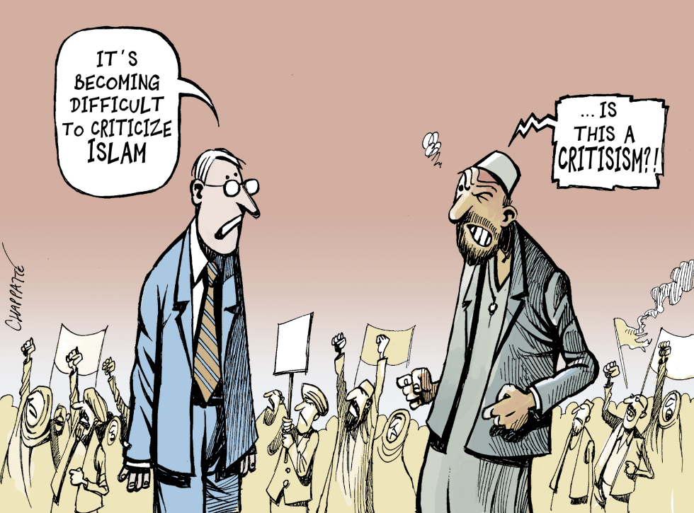  CLASH OF CIVILIZATIONS  by Patrick Chappatte