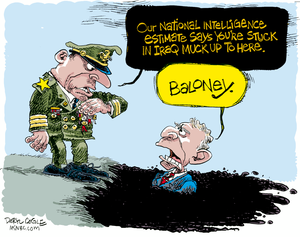  IRAQ MUCK  by Daryl Cagle