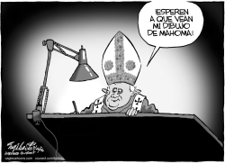 PAPA BENEDICTO by Bob Englehart