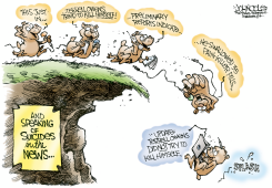 MEDIA LEMMINGS   by John Cole