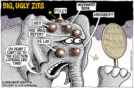 BIG UGLY GOP ZITS by Wolverton