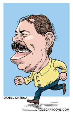 DANIEL ORTEGA by Arcadio Esquivel