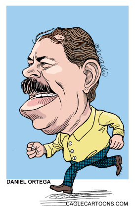 DANIEL ORTEGA by Arcadio Esquivel