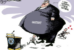 HASTERTS SHADOW by Pat Bagley