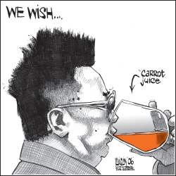 KIM JONG-IL by Aislin