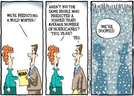 MILD WINTER by Bob Englehart