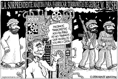 LA MAQUINA TERRORISTA DE BUSH by Wolverton