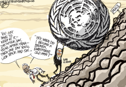 SISYPHUS UN by Pat Bagley