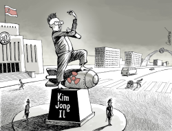 KIM JONG IL by Patrick Chappatte