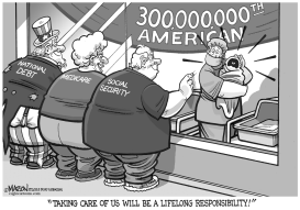 300 MILLIONTH AMERICAN by RJ Matson