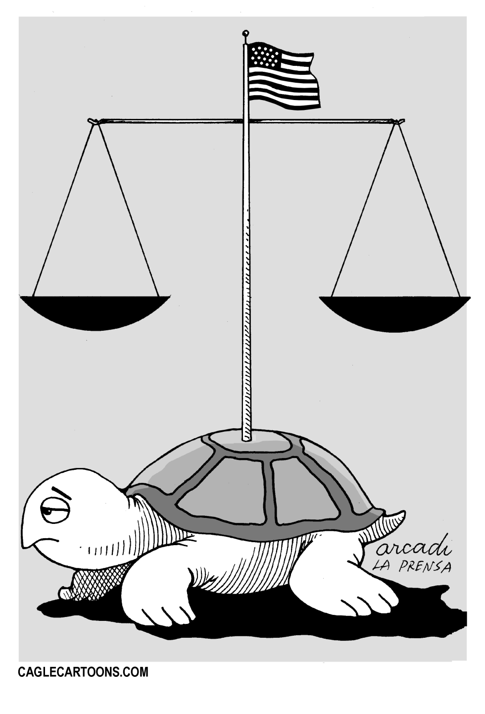  JUSTICIA LENTA by Arcadio Esquivel