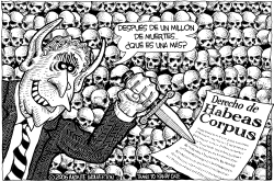 ASESINANDO EL DERECHO DE HABEAS CORPUS by Wolverton