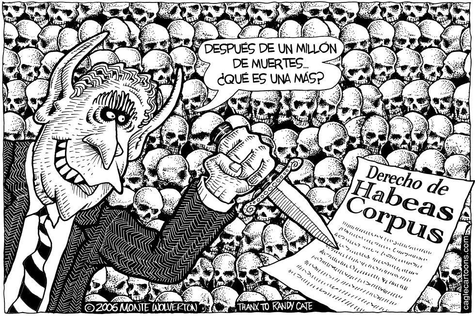  ASESINANDO EL DERECHO DE HABEAS CORPUS by Wolverton