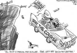 SLAY THE COURSE by Pat Bagley