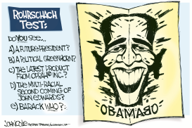 OBAMA ROHRSCHACH TEST CORRECTED   by John Cole