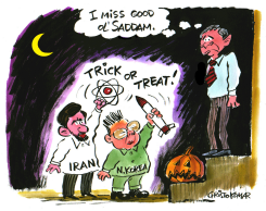 BUSH AND THE HALLOWEEN BOYS  by Christo Komarnitski