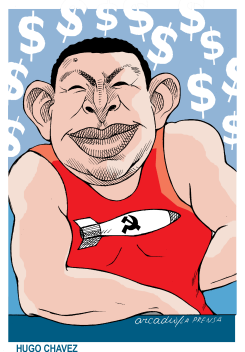 HUGO CHAVEZ  by Arcadio Esquivel