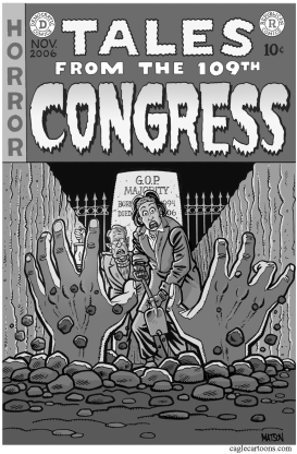 DEMOCRATIC TALES FROM THE 109TH CONGRESS- GRAYSCALE by RJ Matson