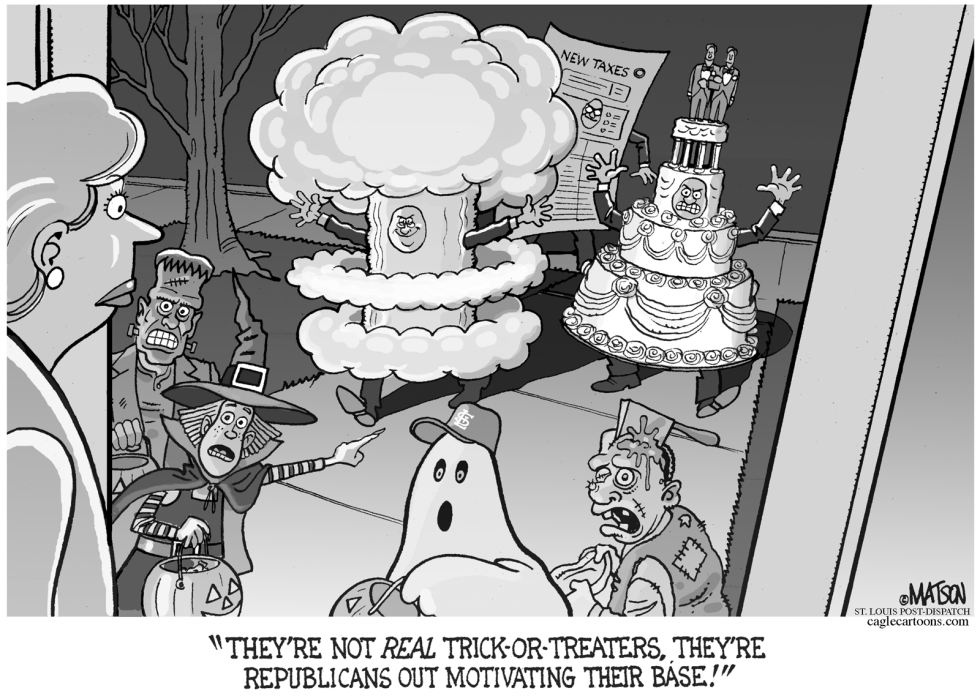  TRICK OR GOP by RJ Matson