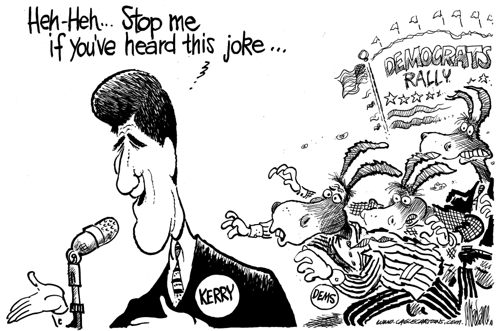  KERRY JOKE by Mike Lane