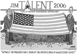 LOCAL MO-HOW JIM TALENT OPPOSES THE PRESIDENT by RJ Matson