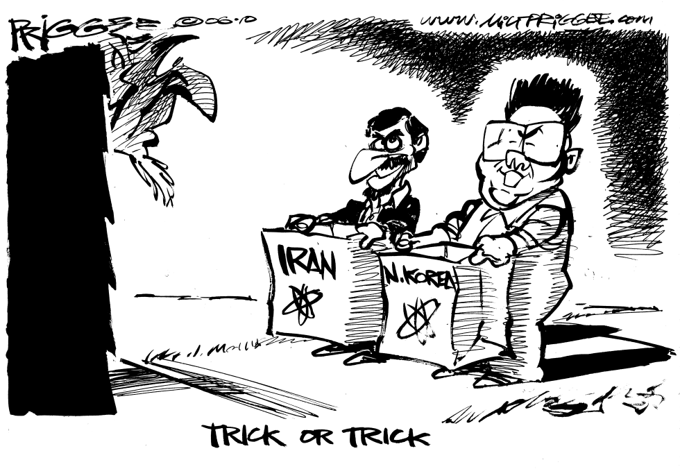  TRICK OR TRICK by Milt Priggee