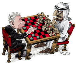 MIDDLE EAST CHECKERS by Daryl Cagle