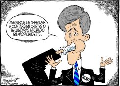 JOHN KERRY  by Bob Englehart