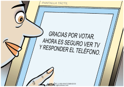 GRACIAS POR VOTAR  by RJ Matson