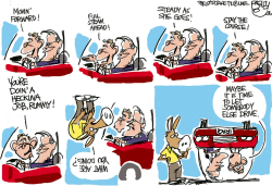 RUMMY DRIVER by Pat Bagley