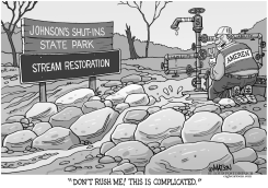 LOCAL MO-TAUM SAUK DAM SPILL CLEAN-UP IS SLOW-GRAY by RJ Matson