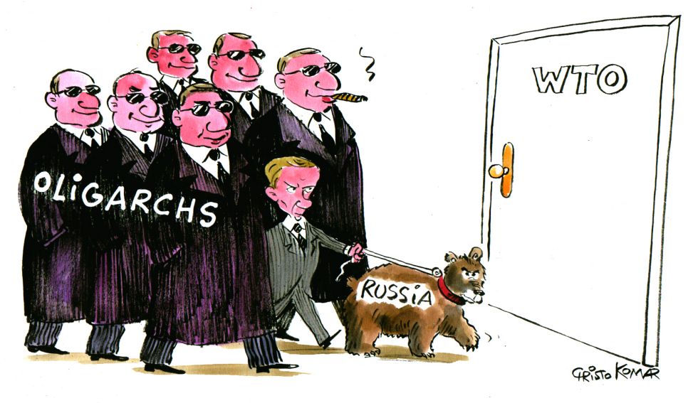  PUTIN ENTERS WTO -  by Christo Komarnitski