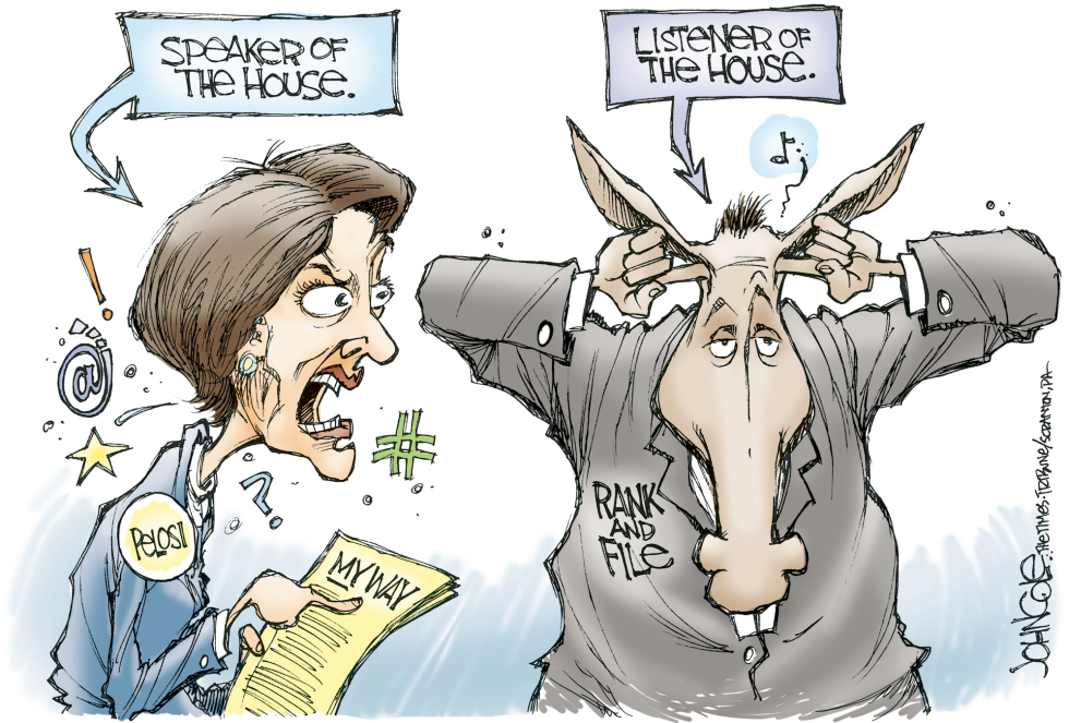  PELOSI AND THE DEMOCRATS   by John Cole