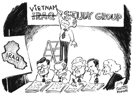 VIETNAM STUDY GROUP - B&W by Christo Komarnitski