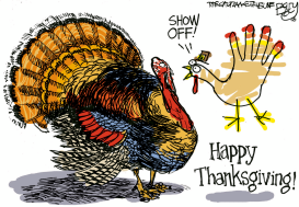 THANKSGIVING by Pat Bagley