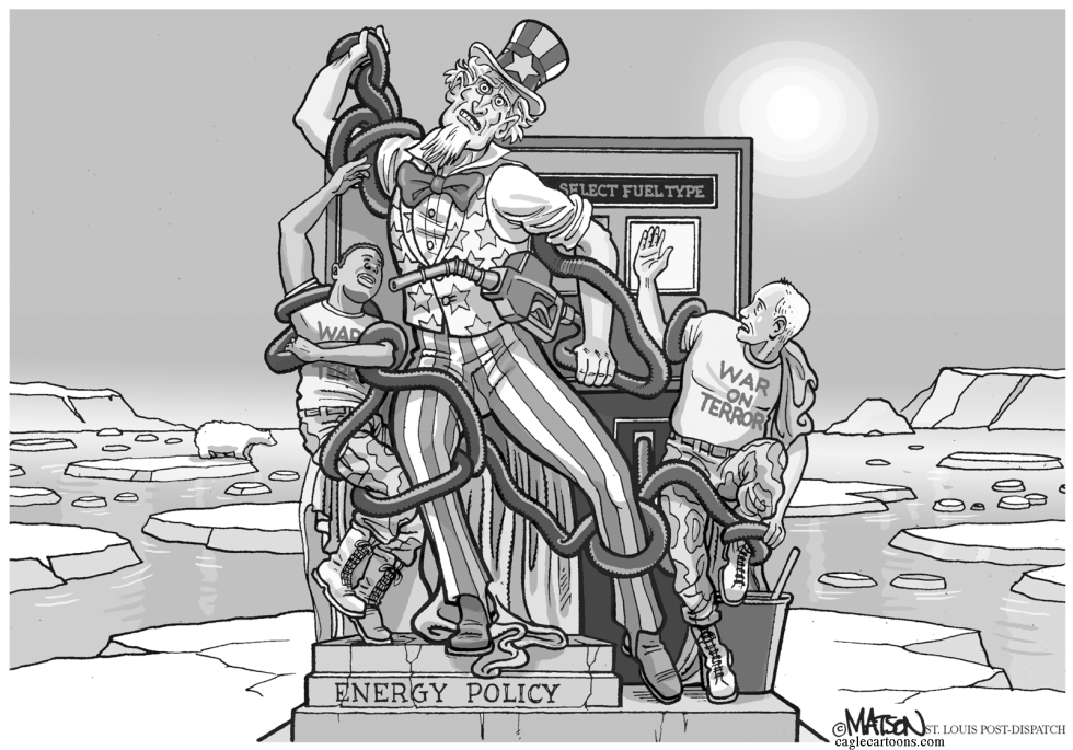  ENERGY POLICY LAOCOON-GRAY by RJ Matson