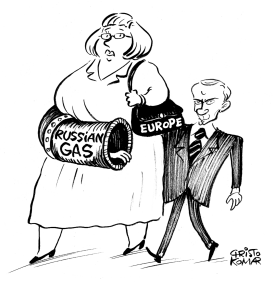 PUTIN&EUROPE - B&W by Christo Komarnitski