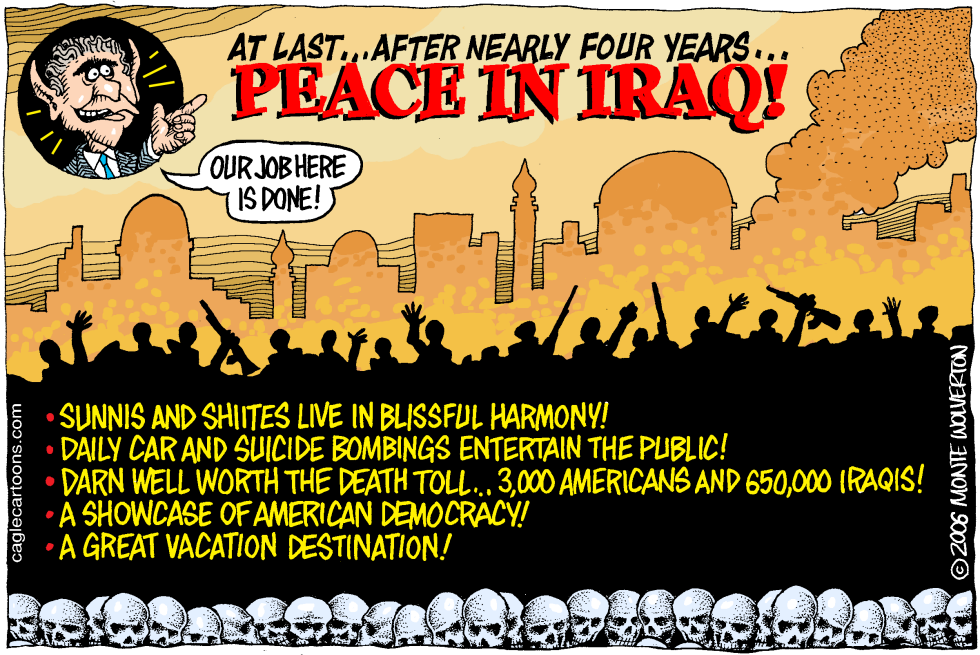  PEACE IN IRAQ by Wolverton