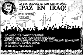 PAZ EN IRAQ by Wolverton